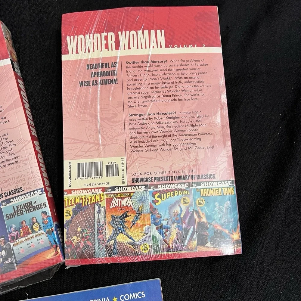 Wonder Woman Showcase Presents Vol 1 2 Sealed‎ Graphic Novels & ReWind Magazine